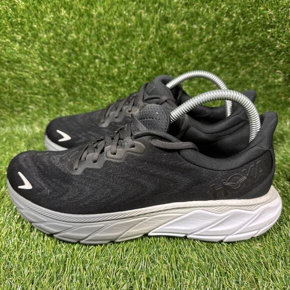 Hoka One One Women Arahi 6 1123195 BWHT Black Running Shoes Sneakers Size 10B - Picture 3 of 8